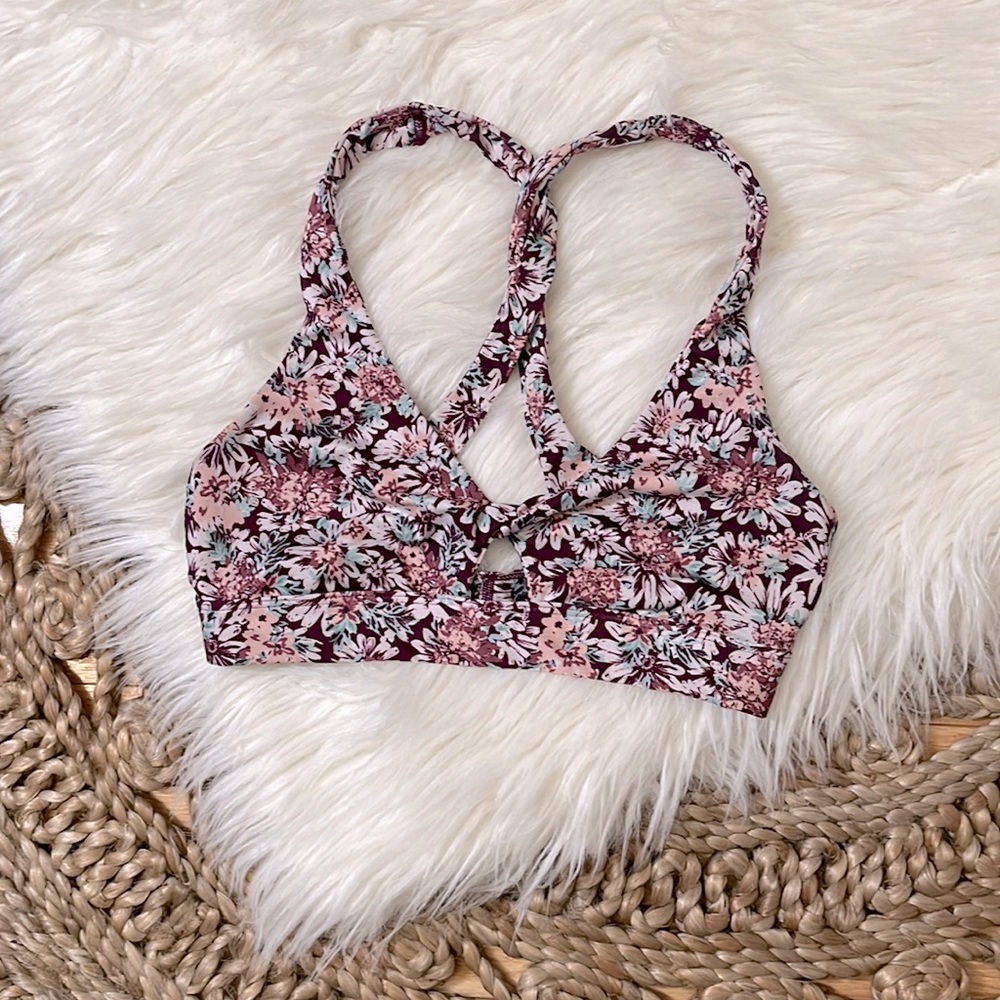 TRUE Floral Bralette, M